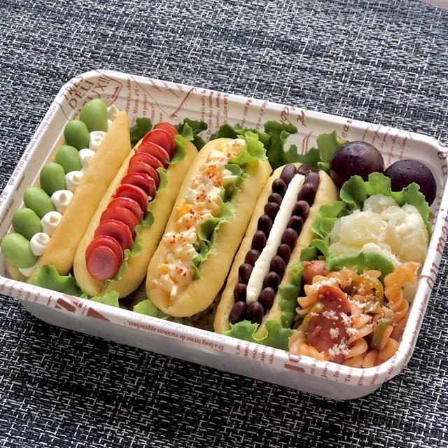 スナックパンサンド弁当～体育祭なので頑張りました。