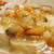 蒸し豆腐　いも海老あん