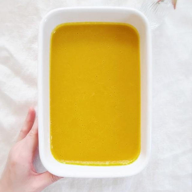 かぼちゃの冷製スープ 〜重ね煮と無添加調味料〜