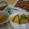 手羽先ﾊﾟﾘﾊﾟﾘ焼き＆ｵﾑﾗｲｽ