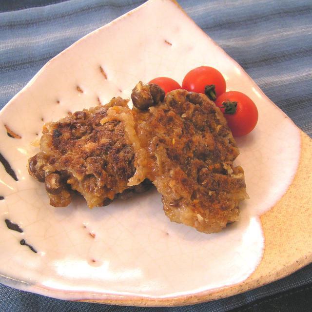 スペシャル味噌そぼろ！！を使った「そぼろとエンドウ豆のじゃが餅」