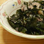 混ぜるだけ♪金時草納豆と酢の物