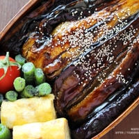 【ぎふベジ】茄子編③　～　ささっとランチ！茄子（ナス）の蒲焼き丼と茄子のう巻き風。