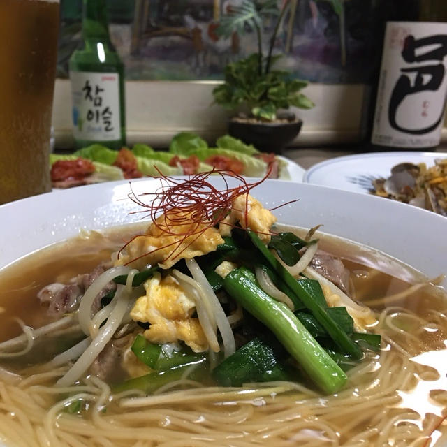 *･゜ﾟ･*:.糖質0麺のニラ卵ラーメン｡.:*･゜ﾟ･*