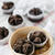 Black sesame seeds Japanese steamed bun