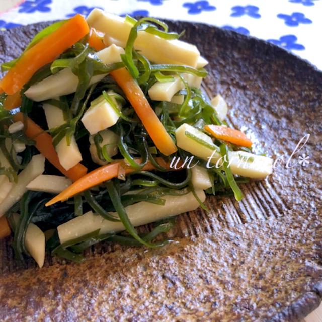 美肌効果に‼︎お弁当にもオススメな☆切り昆布の中華炒め♡レシピ