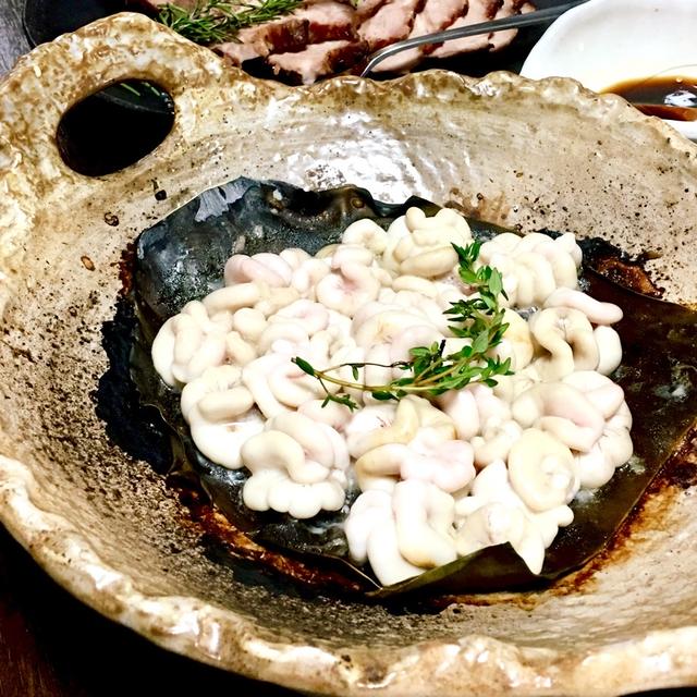 白子の昆布焼き