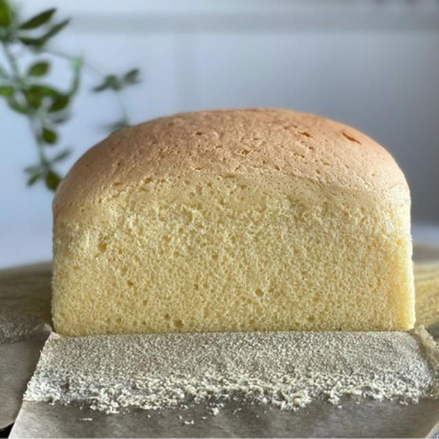 【台湾カステラ】久々に焼いたらヒョウ柄が出た