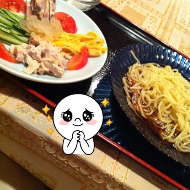 冷し中華 豪華別盛り