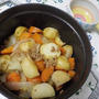 staubで肉じゃが・生姜風味