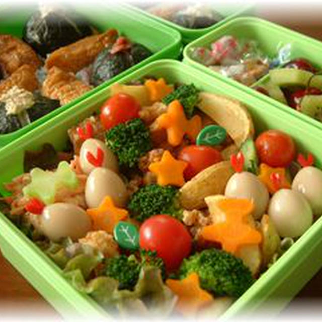 【　運動会のお弁当　】