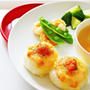 【おうちカフェ気分♪】たらこマヨのチーズ焼きおにぎりのワンプレートのレシピ♡