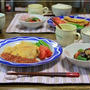 ポークピカタ＆枝豆のポタージュスープ