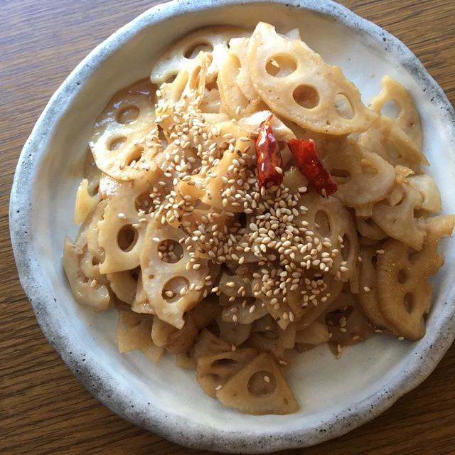 蓮根が美味しすぎて♪.