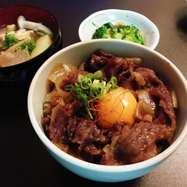 体調いまいちだよ・・・牛丼でいい？？？