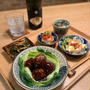 やちむんで楽しむ深夜ごはん〜肉団子