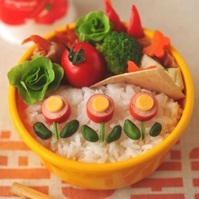 【連載】レシピブログ「お花のお弁当」