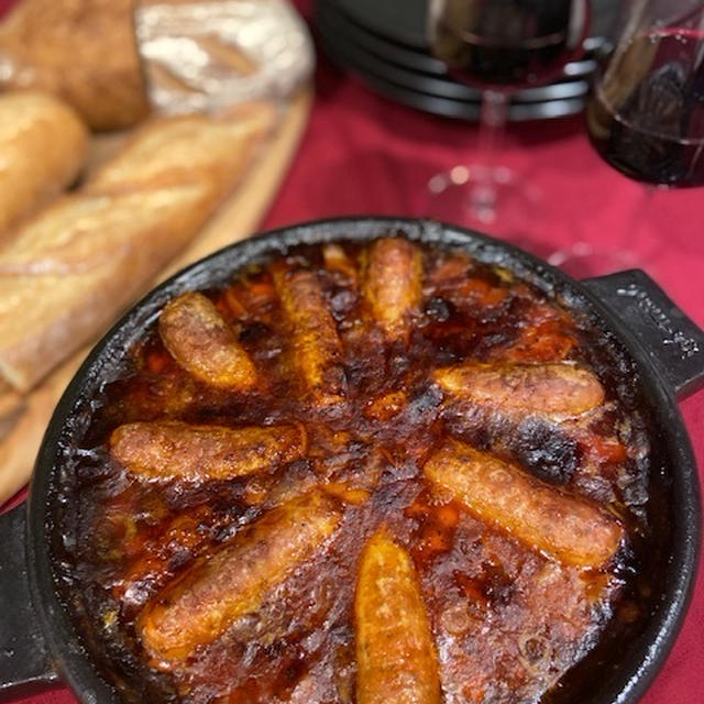 南西フランスの色々お肉と豆の煮込み、カスレ Cassoulet。