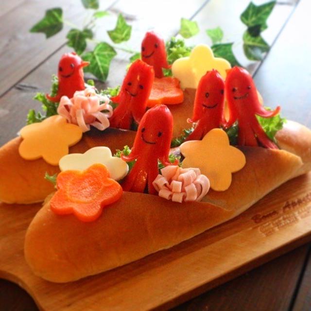 デコホットドッグ＊タコさんウインナー
