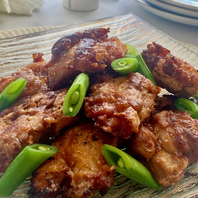 6月6日「麻婆豆腐の素の日」なので麻婆風味の唐揚げ