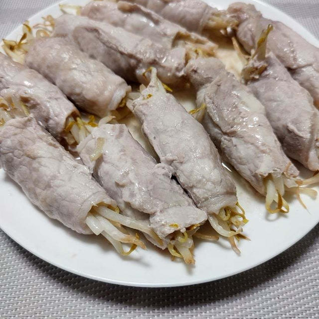 レンチン！ヘルシーでボリューミーな肉巻き