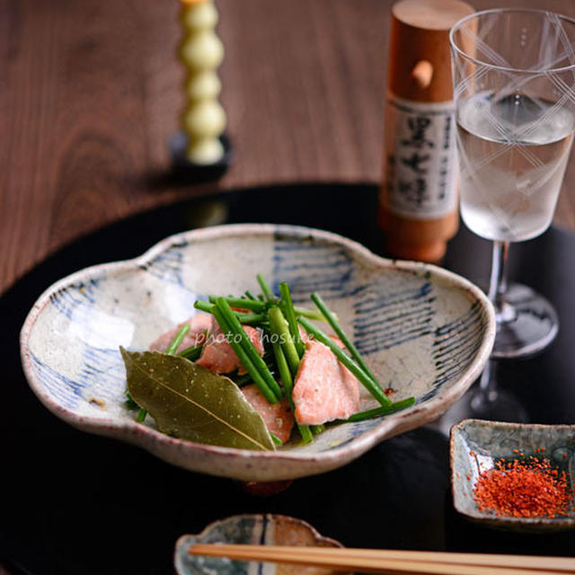 「鮭のオイル煮」