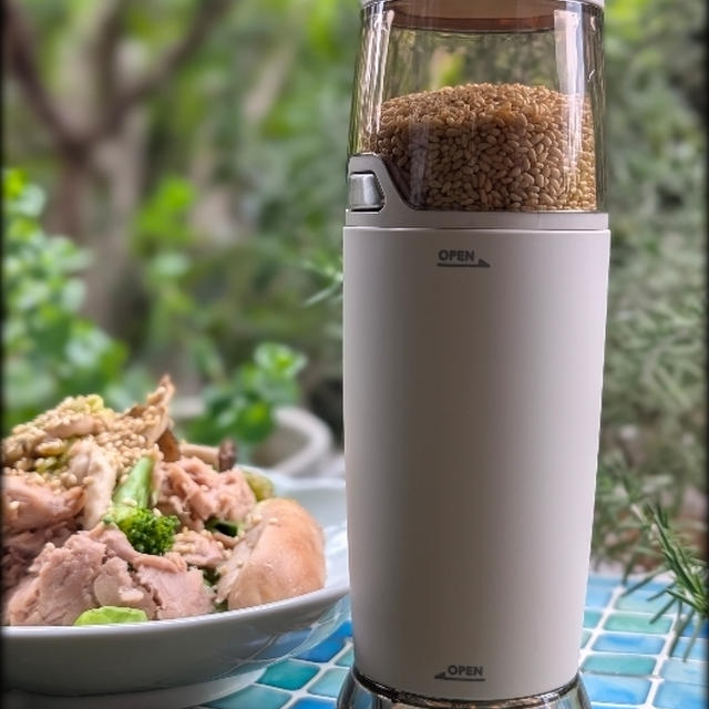 レコルト電動ゴマスリ　お庭の紫陽花