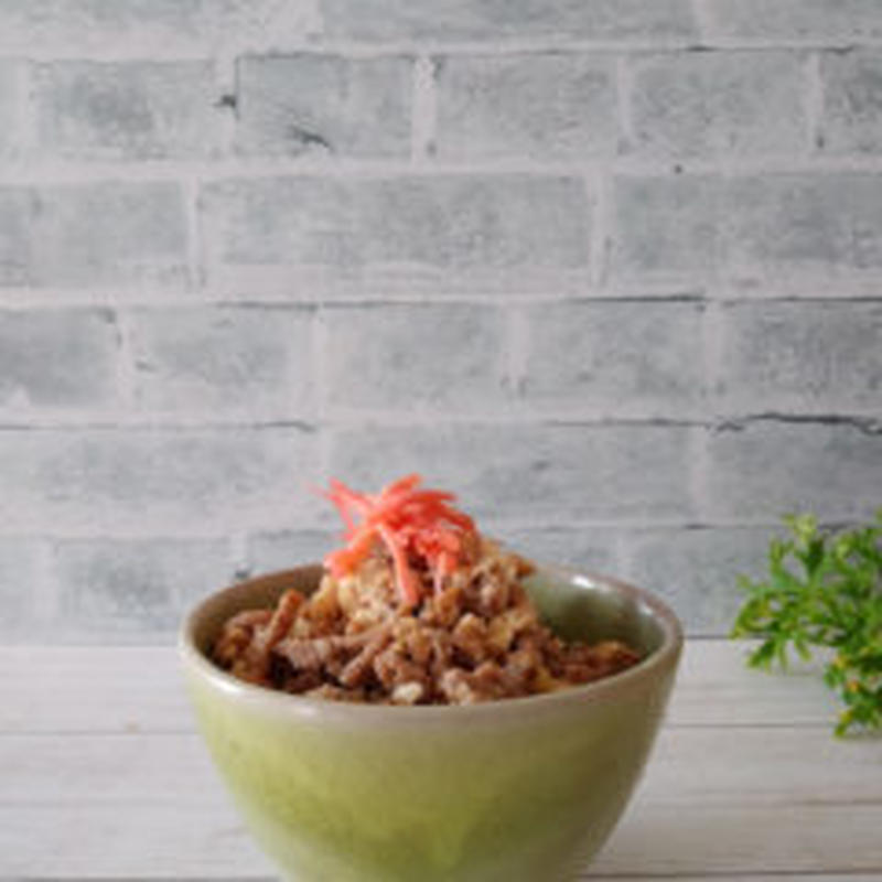 【レシピあり】甘辛味でご飯が進む！肉豆腐そぼろ