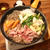 晩御飯です「フライパンすき焼き」