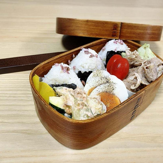 火曜日のお弁当。