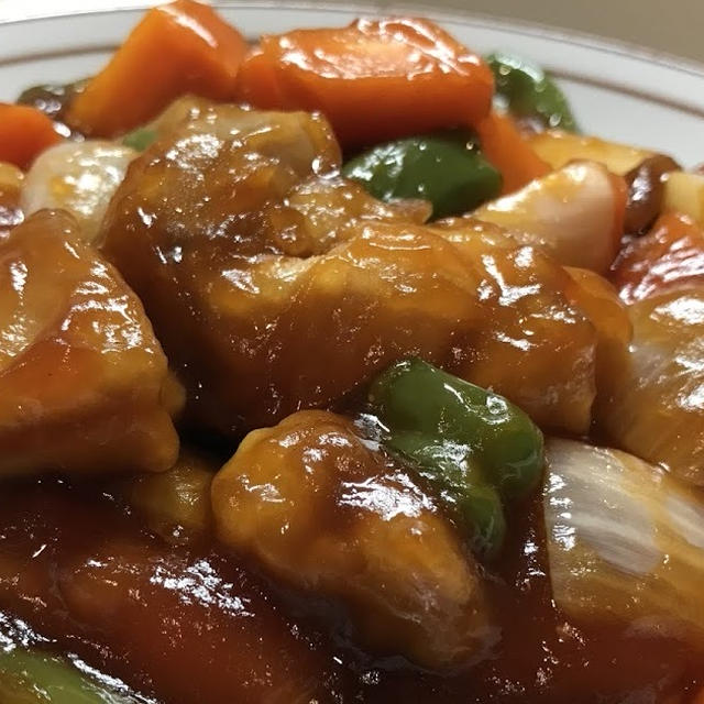 揚げずに作る！ご飯が進む酢鶏