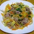 野菜と豚肉の塩麹蒸し☆