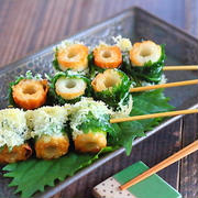 【レシピ】ちくわ大葉串カツ｜ちくわがメインのおかずに大変身！#節約