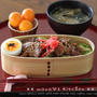 トンテキのっけ弁当♪