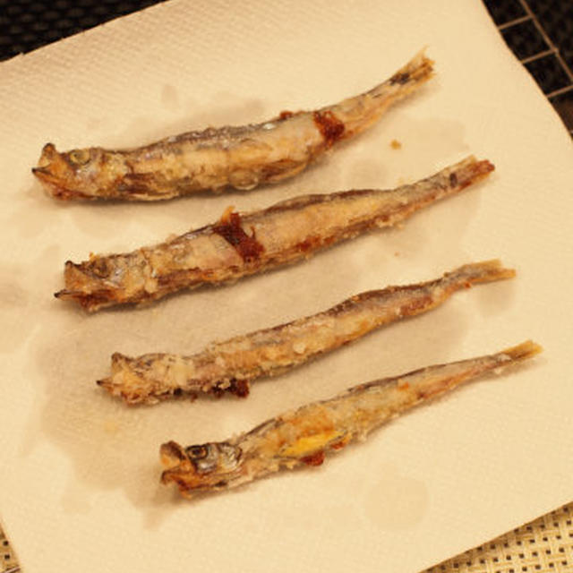 ししゃもの唐揚げ