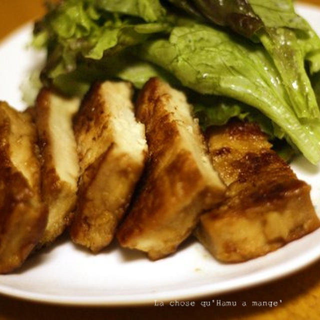 北斗晶さんの 高野豆腐で照り焼きチキン By はむさん レシピブログ 料理ブログのレシピ満載