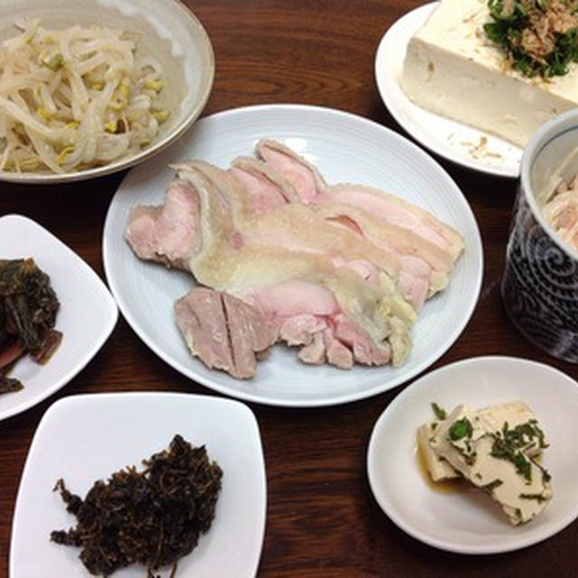 晩ご飯は簡単にー