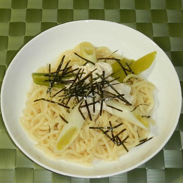 冷やし鶏ネギラーメン