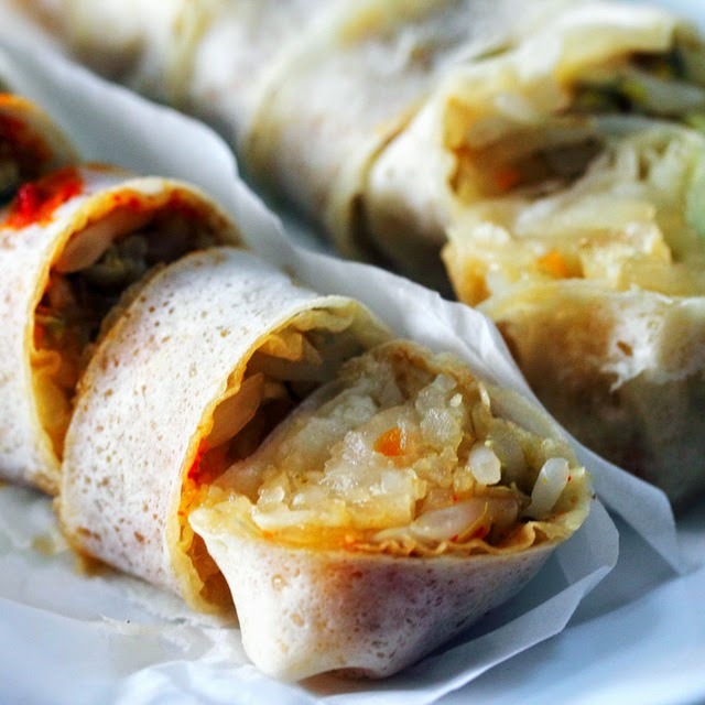 Popiah、Fresh Spring Rolls│シンガポール風春巻き