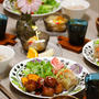 【献立】肉団子のワンプレートご飯。～パラティッシのサイズとカラー～