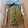 濃い抹茶のパウンドケーキ♪