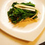 菜の花と筍のおぼろ昆布和え、春の味覚豆ご飯、〆の蟹汁で酔いどれて……