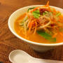 旨辛♡チゲラーメン＊ダイソーのかぼちゃとアレの和栗味