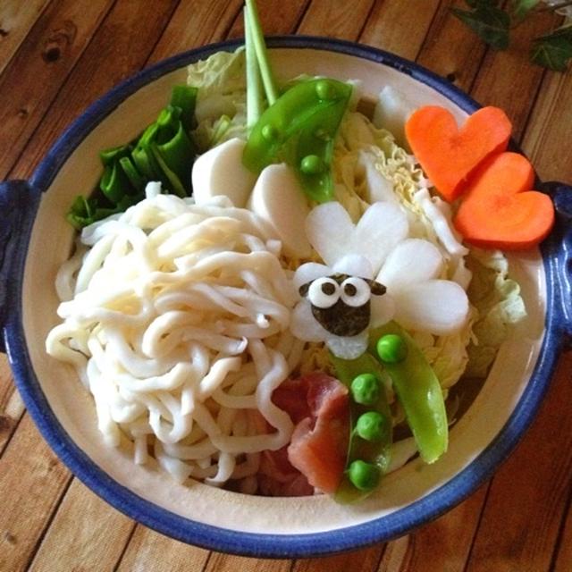 デコ鍋＊煮込みうどん ひつじのショーン