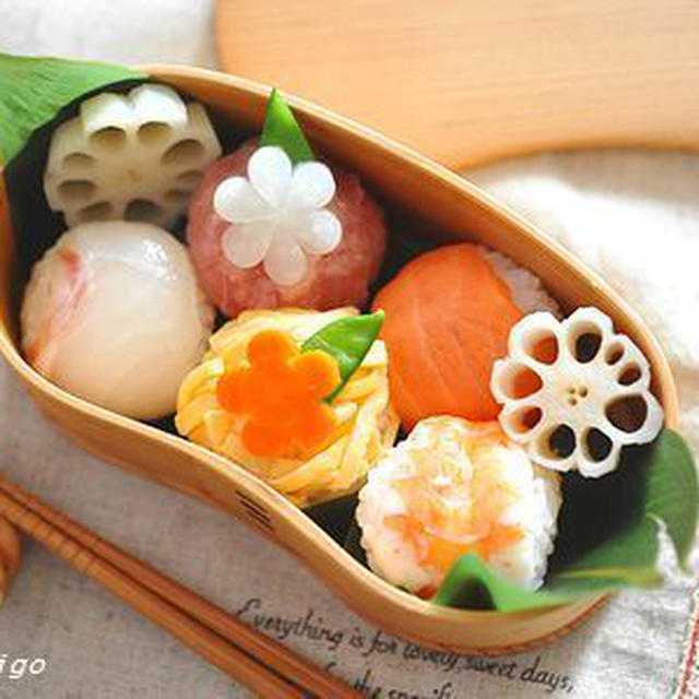 【連載】レシピブログ「手毬寿司のお弁当」
