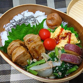 夏休みもお弁当＆大豆プロテインスイーツ