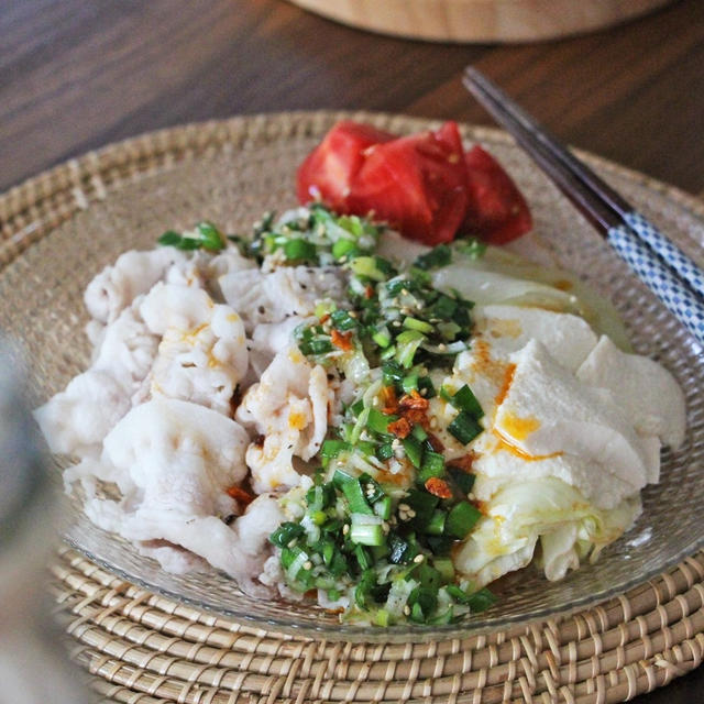 豚しゃぶごちそう冷奴（レシピあり）
