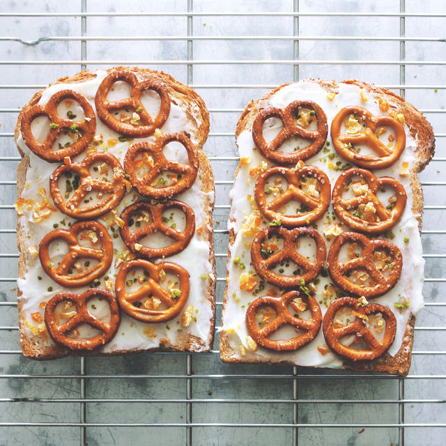 Brezel Toast