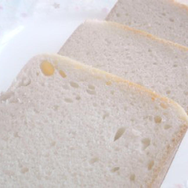 【画像レシピ】四角い食パン焼けました