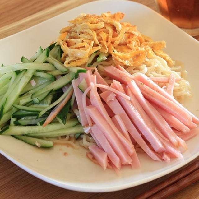 夏の定番！冷やし中華☆平和への祈り